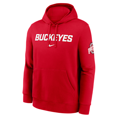 Ohio State Club 2-Hit Nickname Men's Nike College Pullover